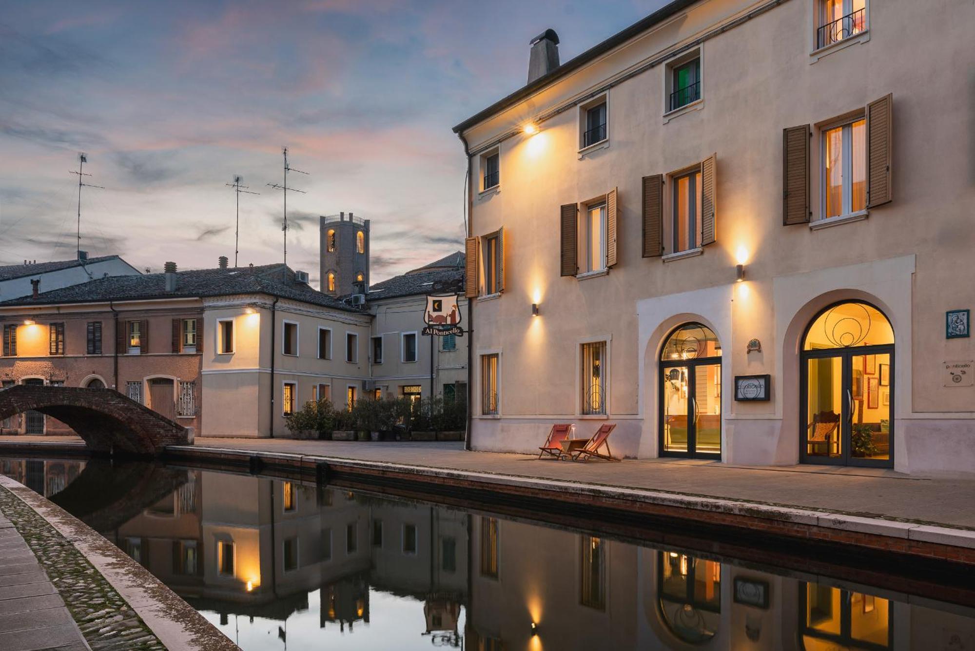 Al Ponticello Panzió Comacchio Kültér fotó